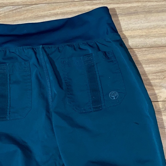 Healing Hands Purple Label Tori Women's 5-Pocket STRETCH Yoga Scrub Teal Pant S - Picture 15 of 16